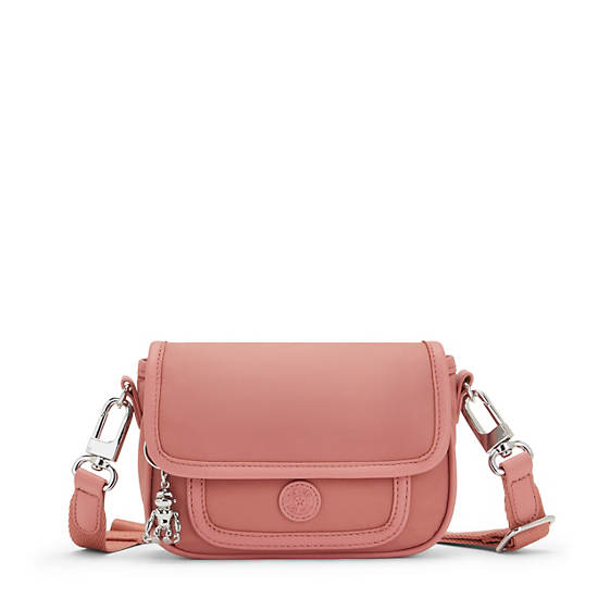 Sac À Main Kipling Inaki Small Crossbody Bag Rose | FR 1944RV
